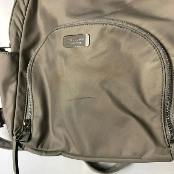 Kate Spade Taupe Light Brown Dawn Backpack - Picture 4 of 6